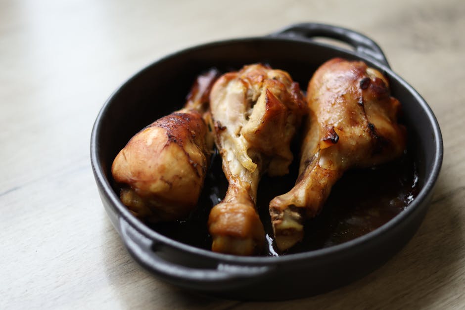 Miso kylling med ingefær og hvitløk