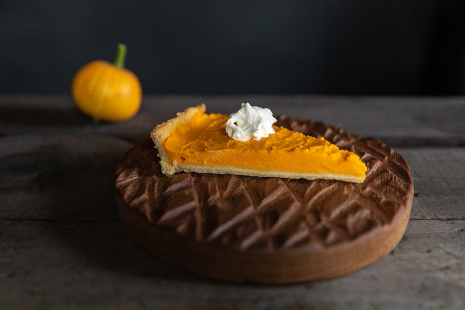 Klassisk gresskarpai med bourbon