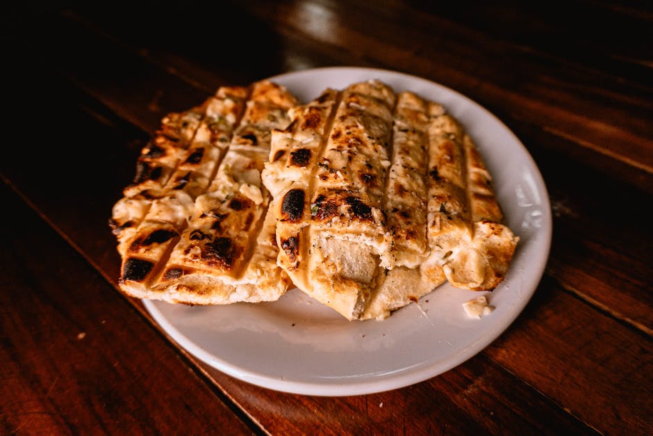 Grillede flatbrød med Tabil-krydder