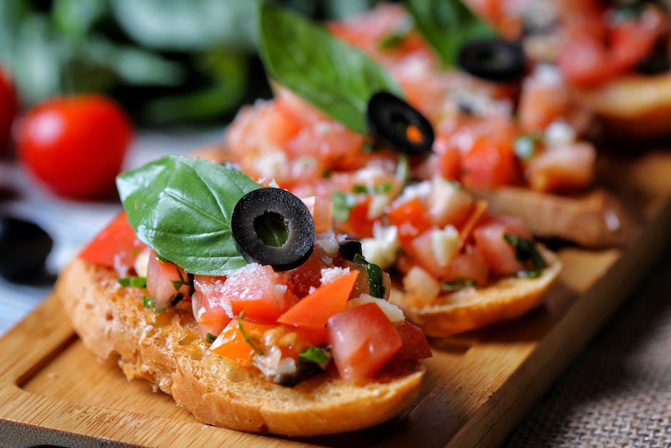 Sprø crostini med hvitløk
