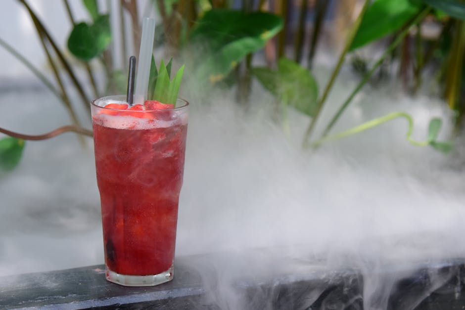 Fugl-Av-Paradis Fizz cocktail