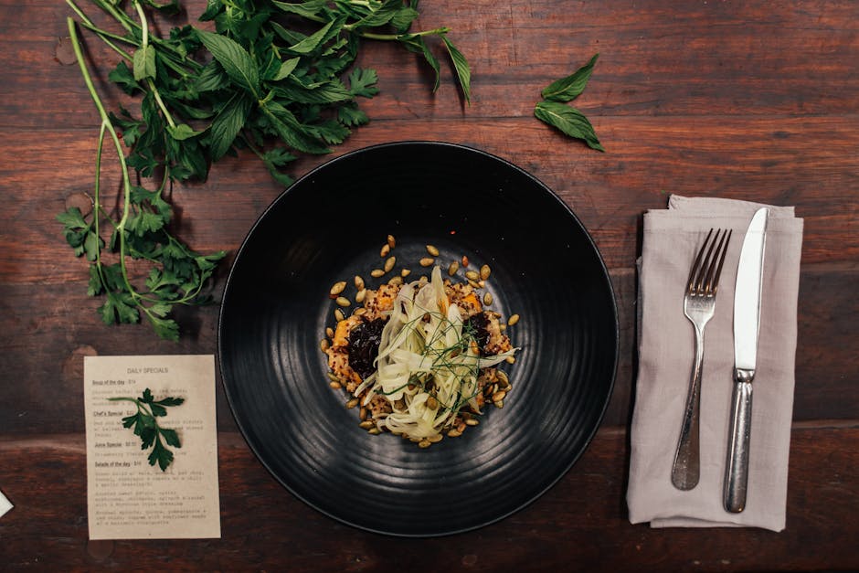 Sautert fennikel, radicchio og pinjekjerner