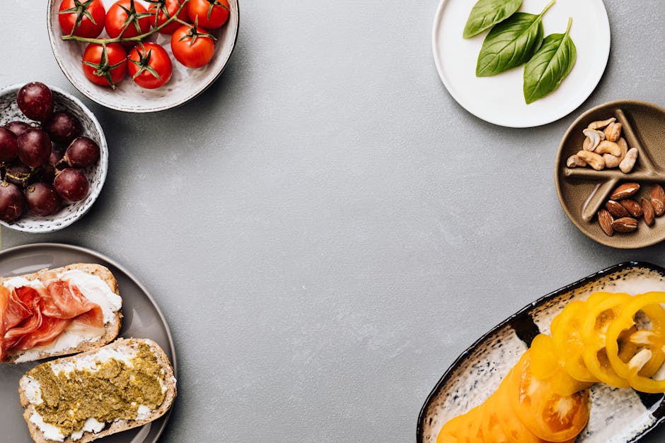 Tomater med røkte mandler og Gorgonzola