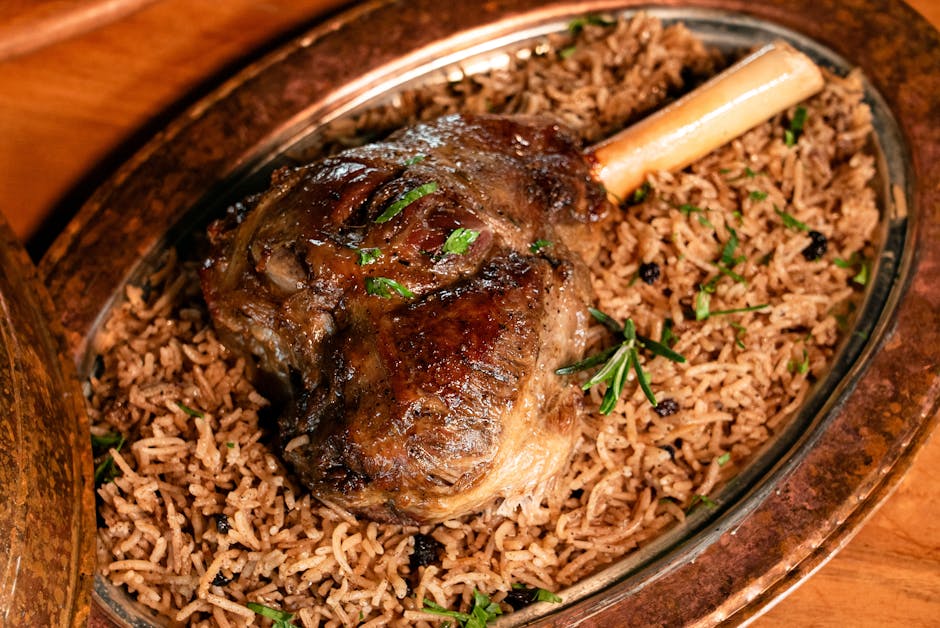 Langtidskokt cassoulet med and og lam