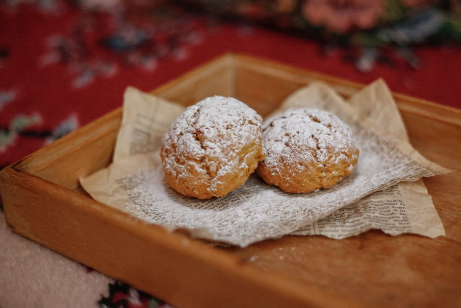 Sprø anisrosetter med melis