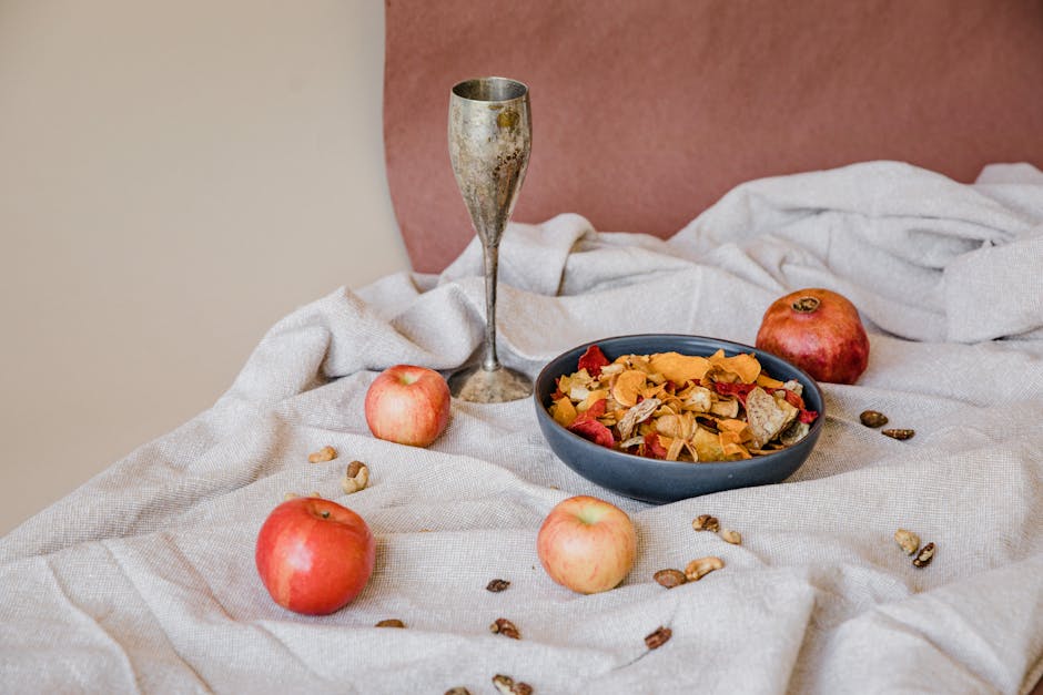 Haroset med aprikos, dadler og pistasj