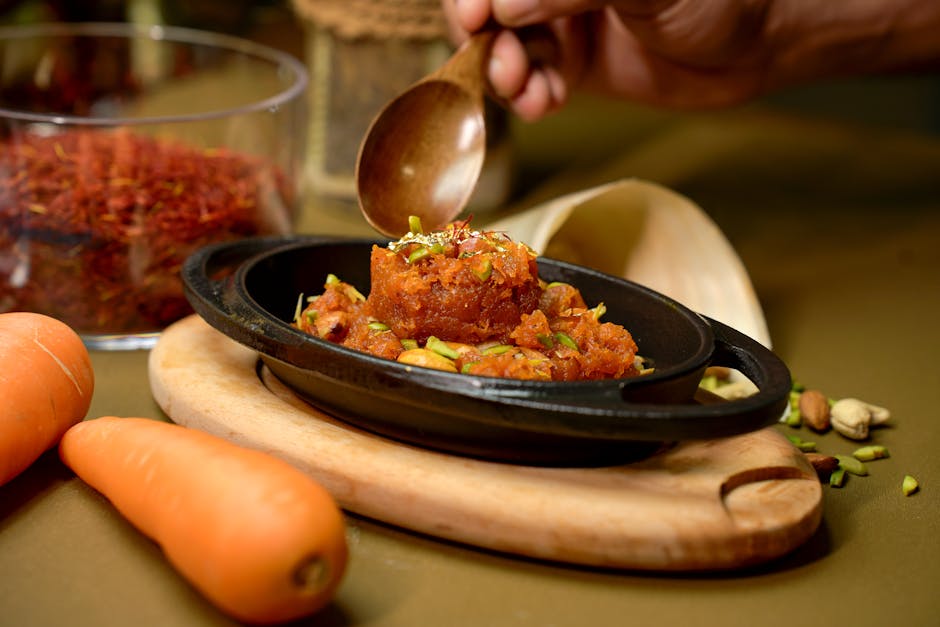 Tsimis med gulrøtter, svisker og honning