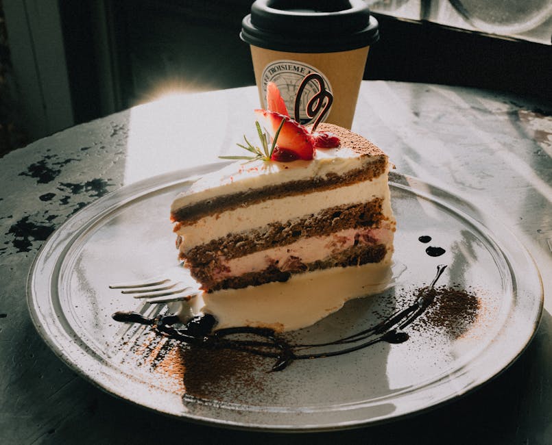 Lett mocha-kake uten fett