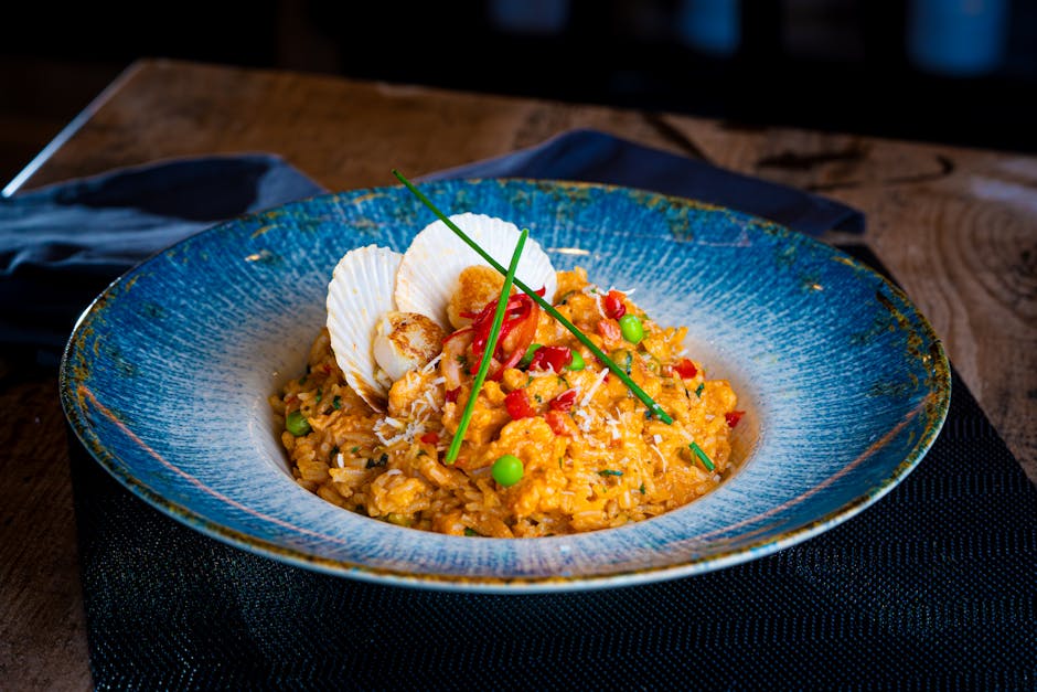 Safranrisotto Primavera med asparges