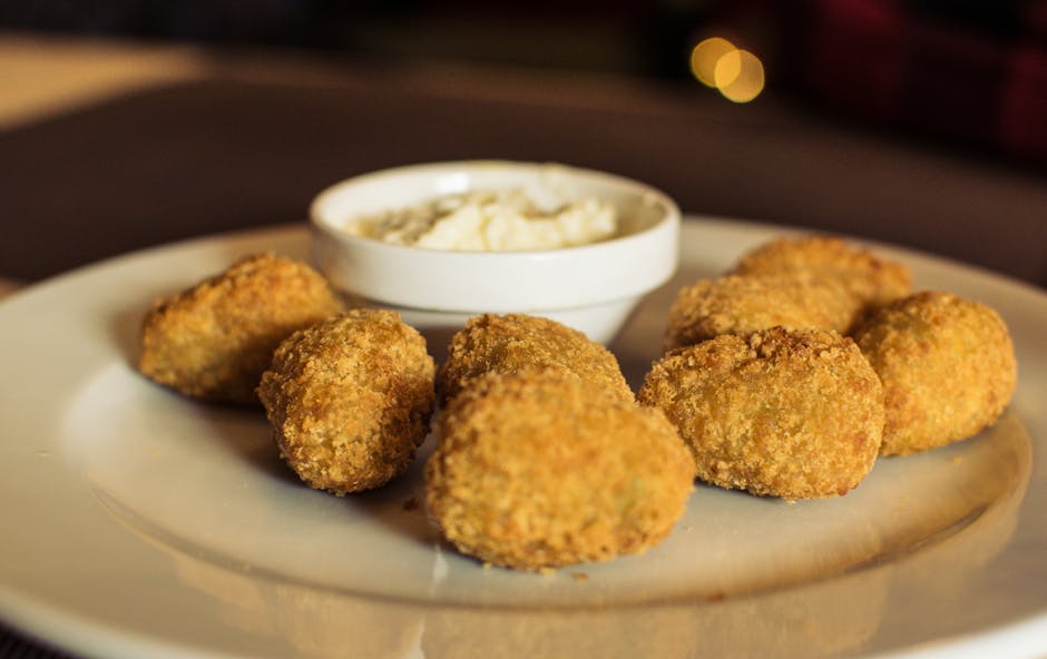 Sprø friterte artisjokker