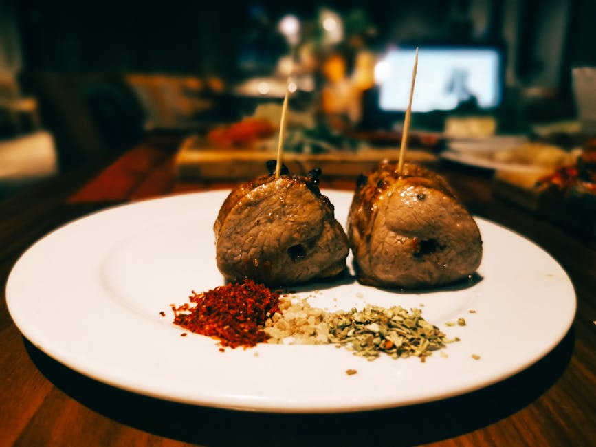 Marokkansk-inspirerte biffmedaljonger med krydder