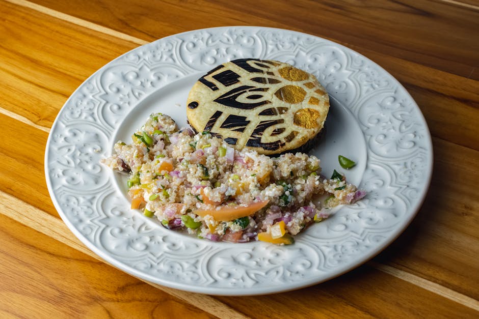 Quinoa- og linseburgere med karri