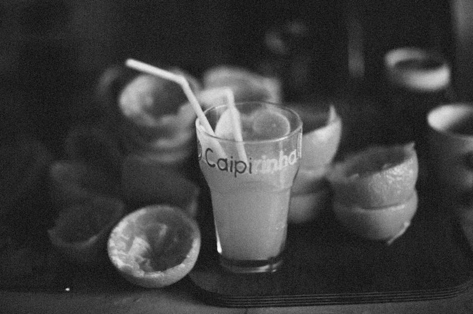 Tangerin- og ingefær-caipirinha