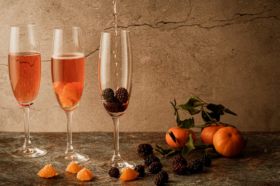 Forfriskende appelsin- og bourbonpunch