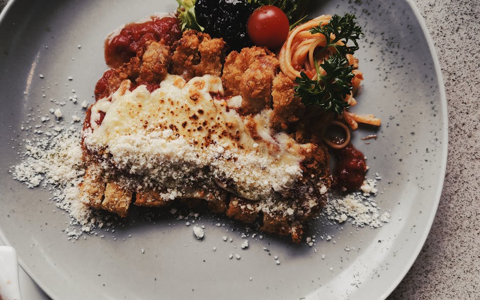 Rask ovnsbakt kylling parmesan