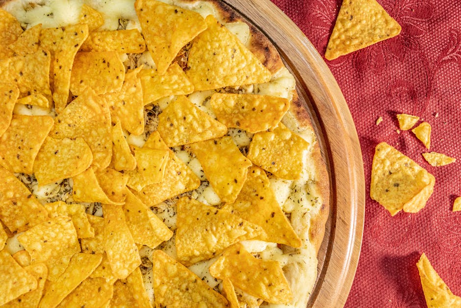 Sprø cheddar- og kajennepepperchips