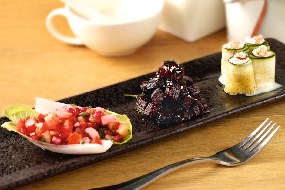 Endive med kyllingleverpâté og kirsebærmarmelade