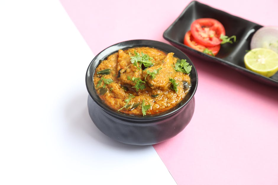 Kremet vegetarisk korma med cashewnøtter