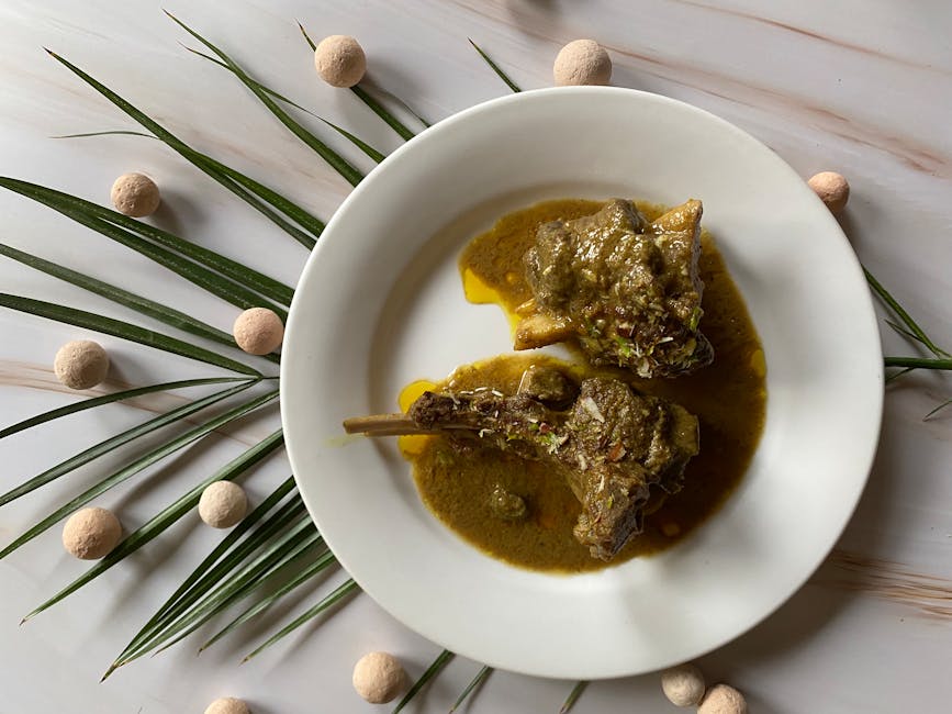 Oaxacansk lam i krydret tomatillosaus