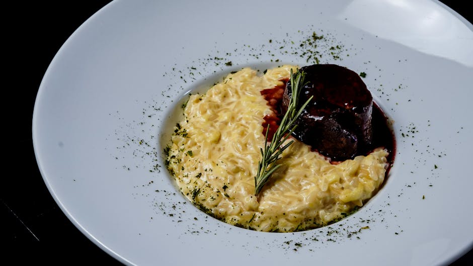 Rosmarin- og balsamico-krem