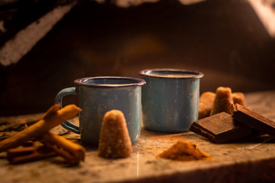 Meksikansk champurrado med sjokolade og mais