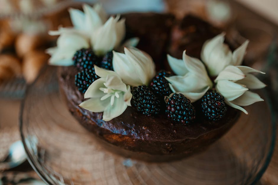 Mont Blanc med kastanje og bjørnebær