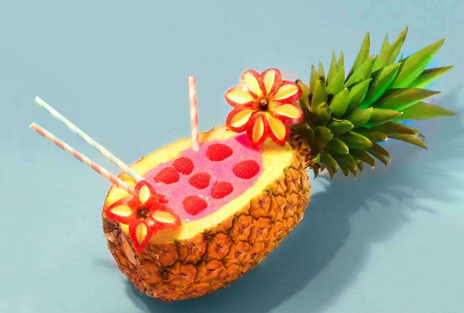 Saftige ananas- og kokoscupcakes