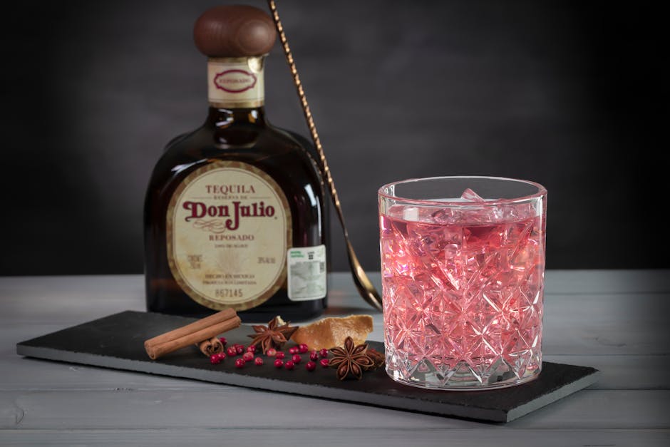 Forfriskende Dove Cocktail med granateple