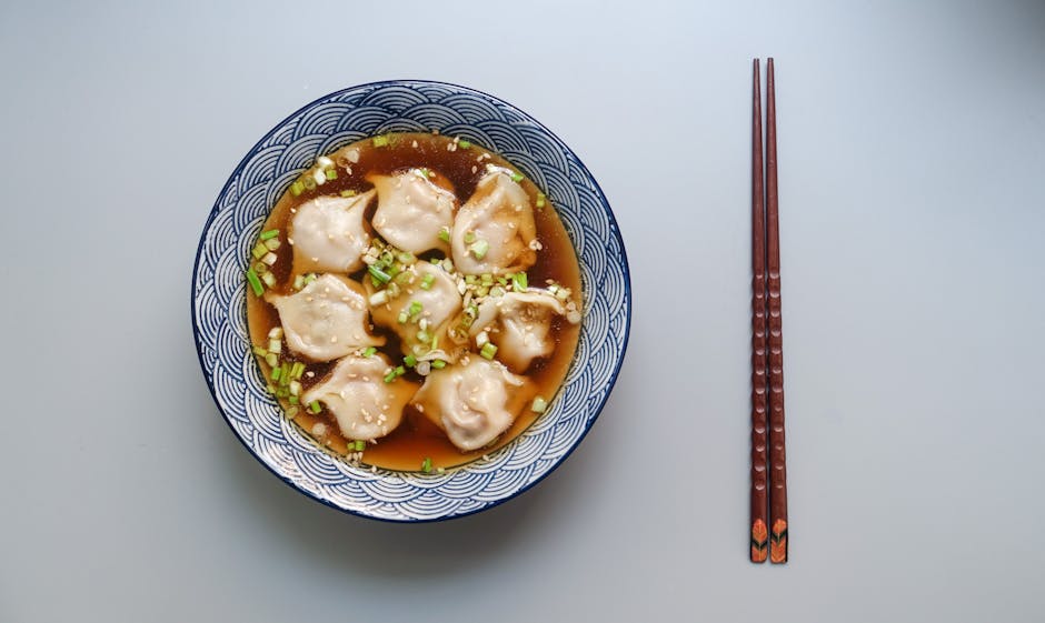 Grønnsaksknøtter med wonton
