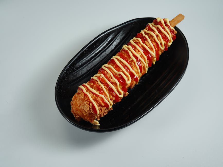 Klassiske Corn Dogs (Pølse i Pinne)