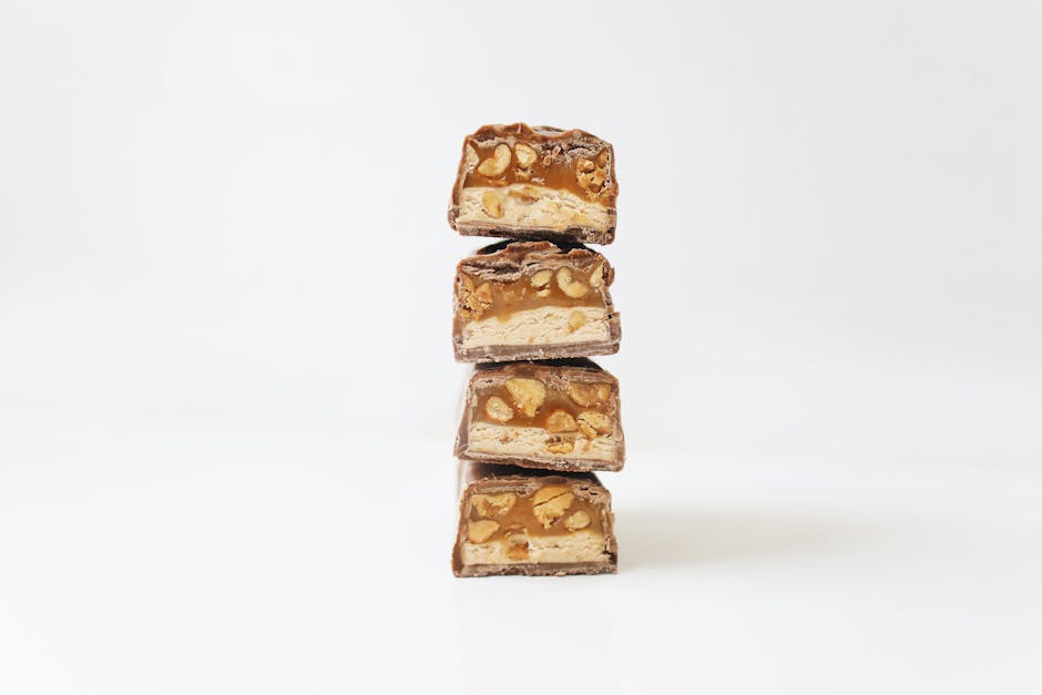 O'Henry Barer med sjokolade og peanøttsmør