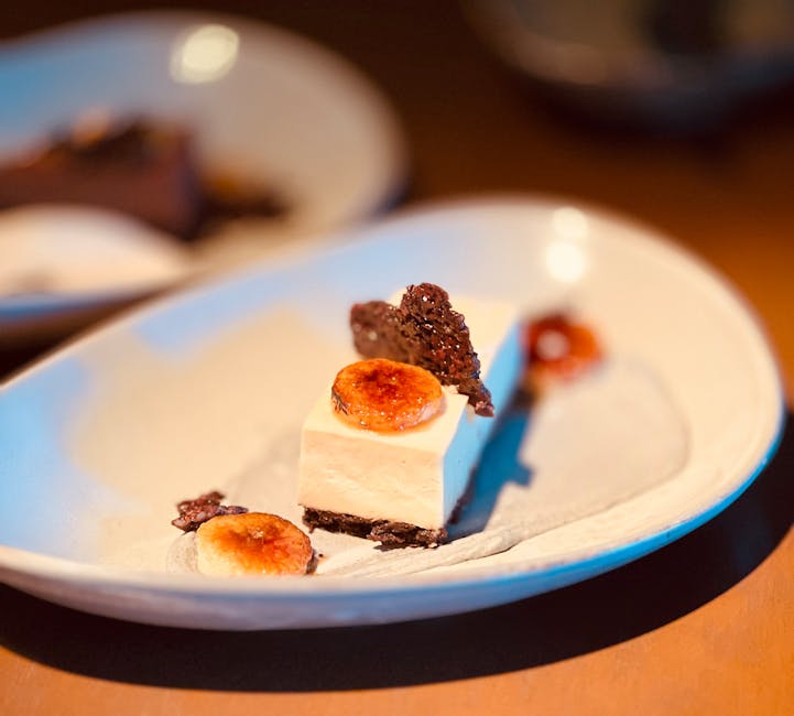 Karrifarget banan med rom-rosin mascarpone