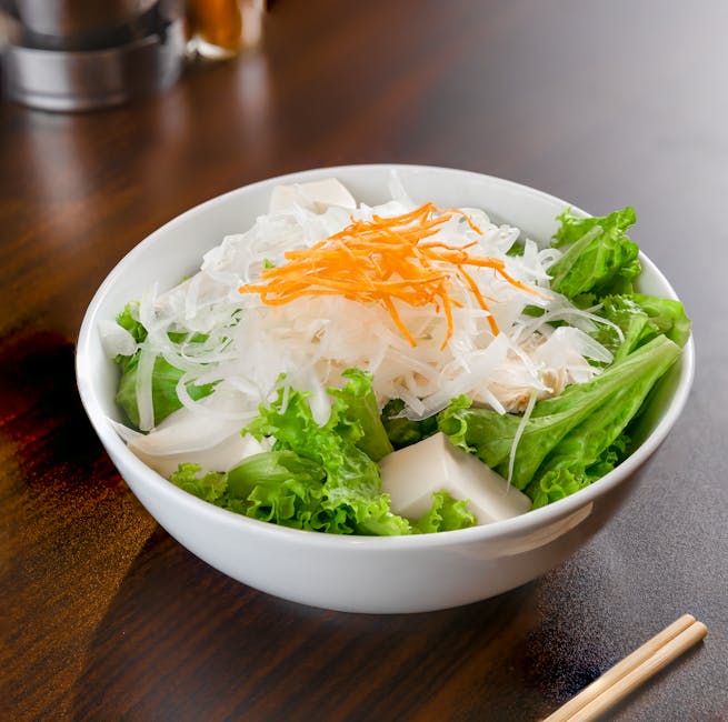 Ung jackfruktsalat med tofu (Goi Mit Dau Hu)