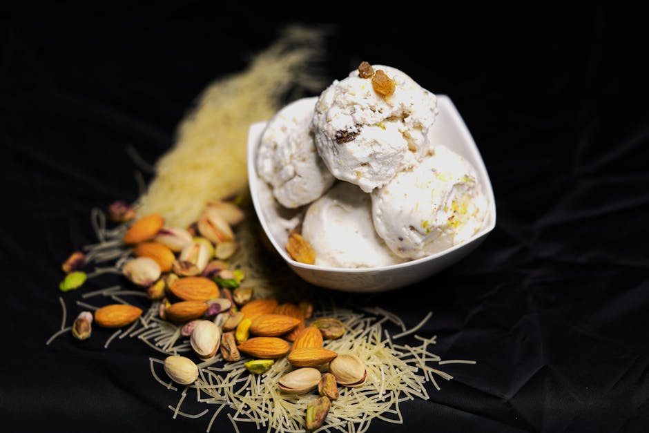 Kremet indisk rispudding med kardemomme