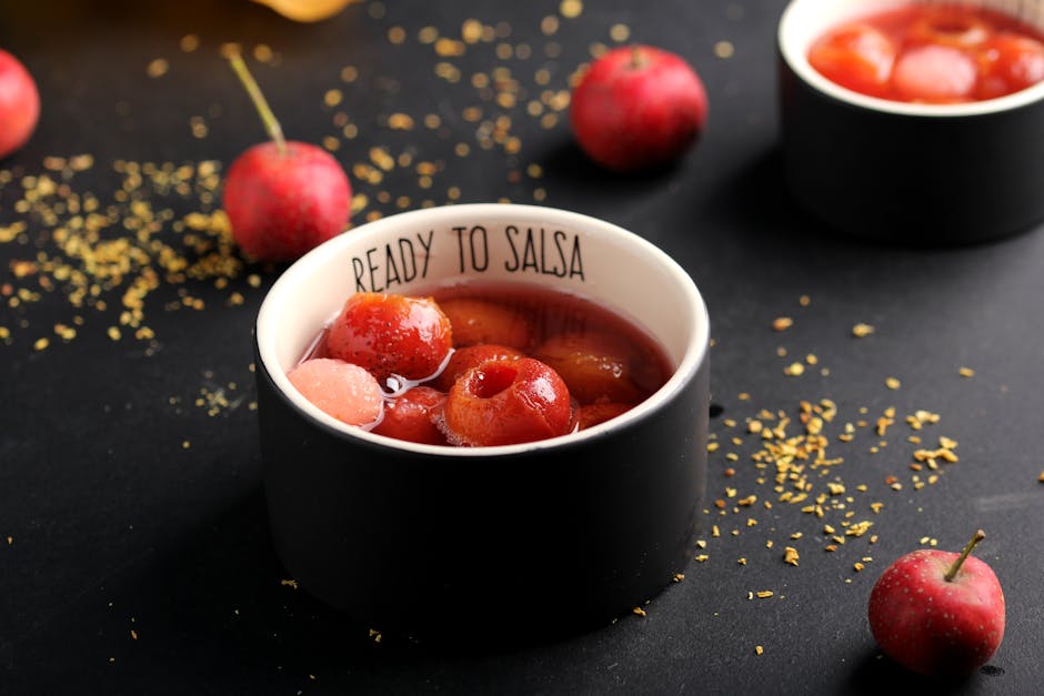 Søt og frisk salsa med frukt