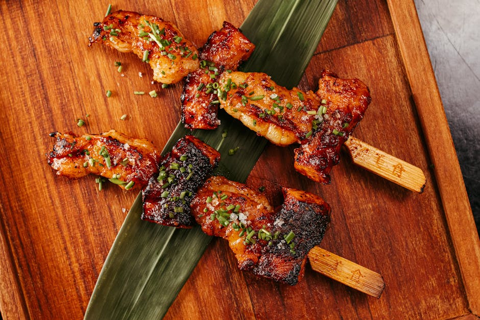 Grillede froskelår med urter og honning