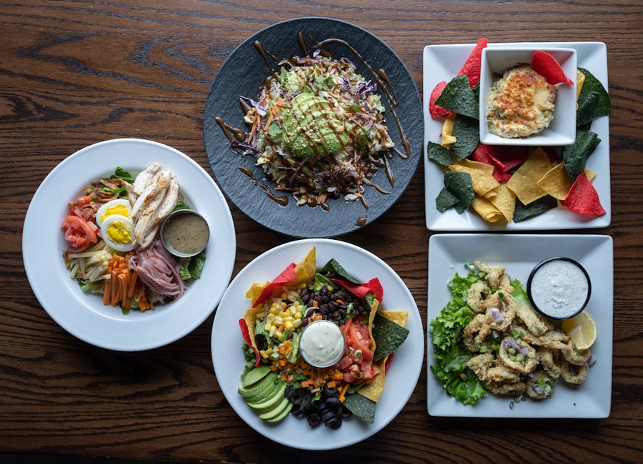 Pecos kyllingsalat med tomatillo-vinaigrette