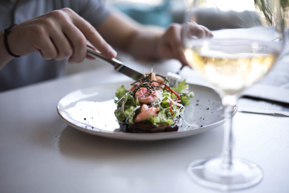 Potted reker med smør og hvitvin