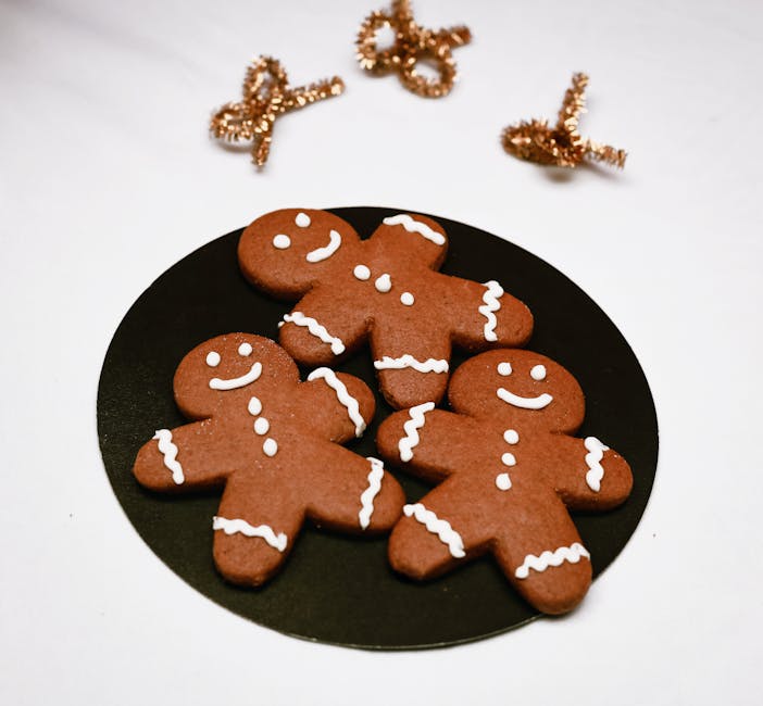 Krydrede ingefærsmåkaker (Munchkins)