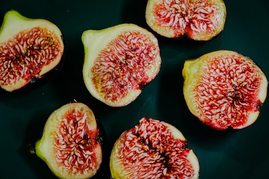 Grillede honning- og appelsinfløyfiker med mascarpone og pistasj