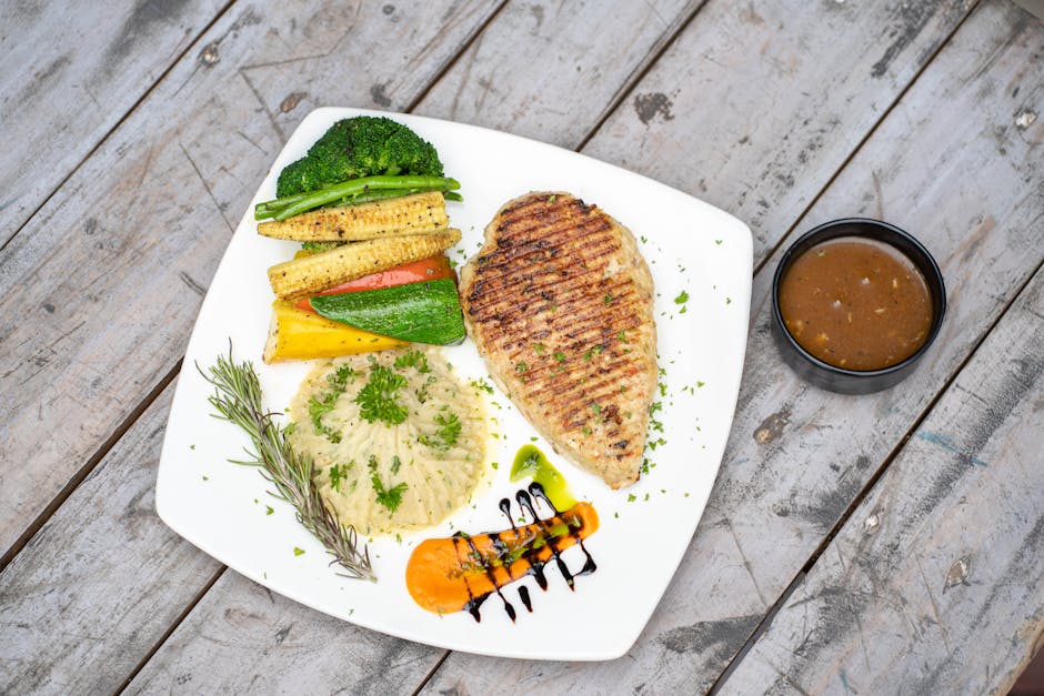 Balsamico-kyllingbryst med søtpotet