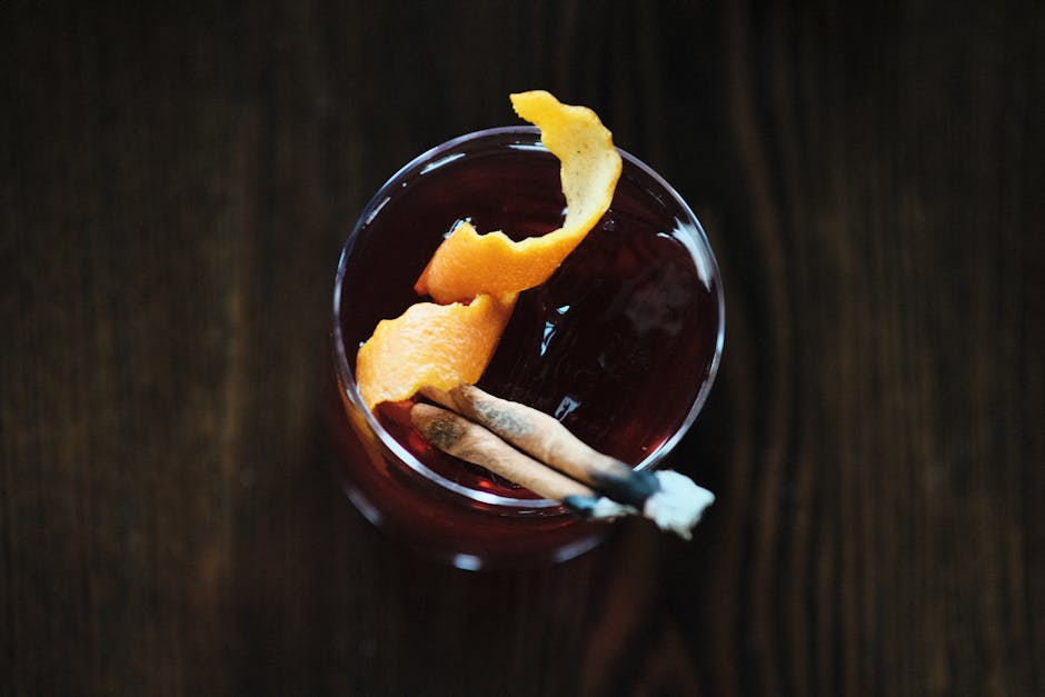 Rye Negroni Cocktail