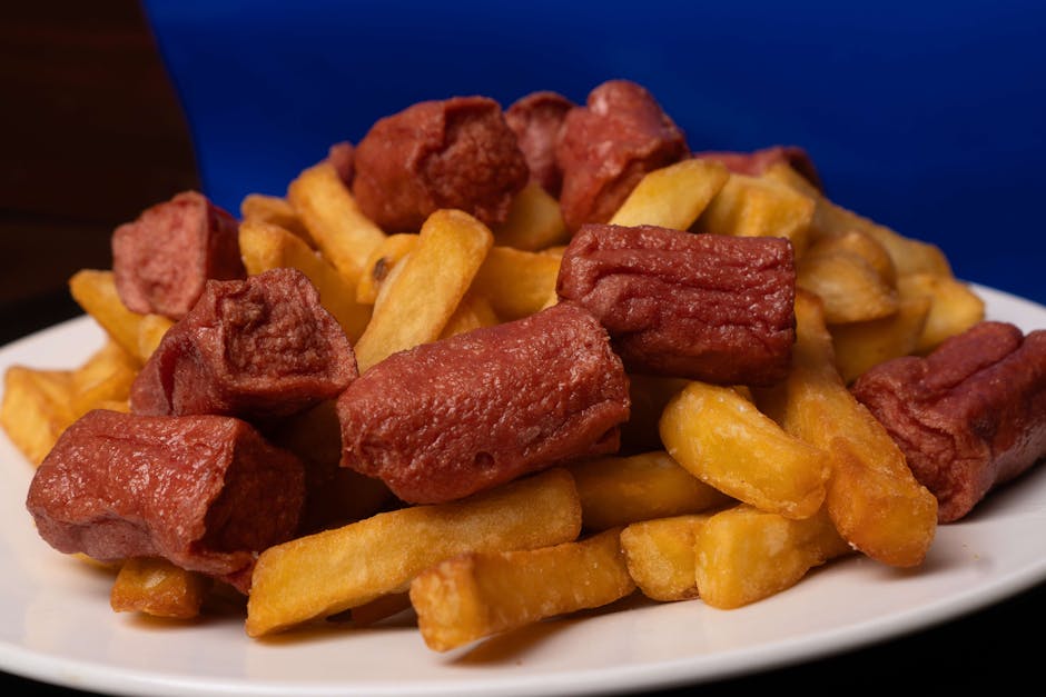 Sprøstekte festivalpølser