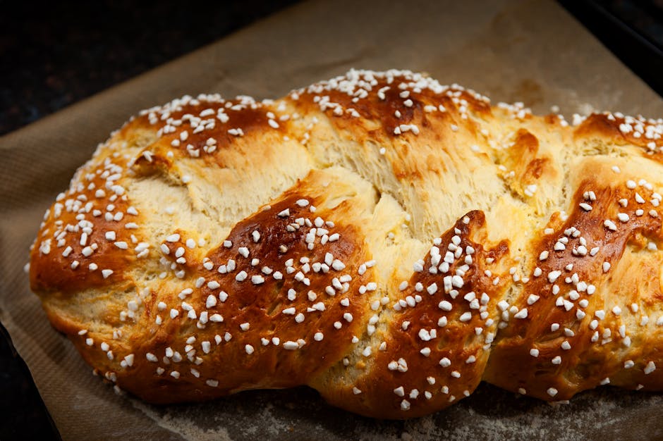 Svensk kaffebrød i brødmaskin