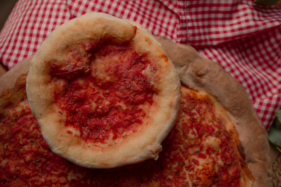 Klassisk pizzabunn med hvitløk og oregano