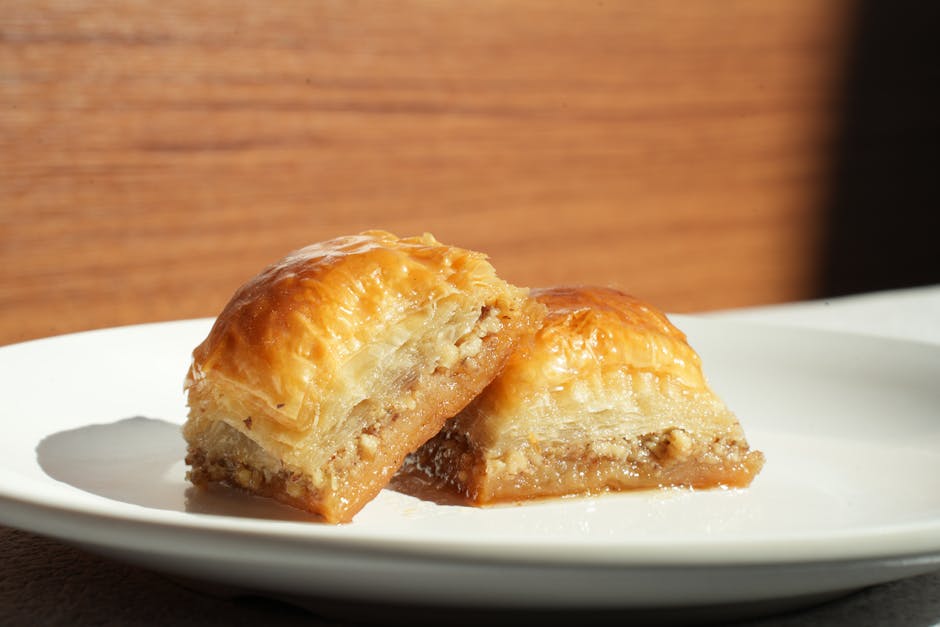 Galaktoboureko: Gresk semulegrynskake med sirup