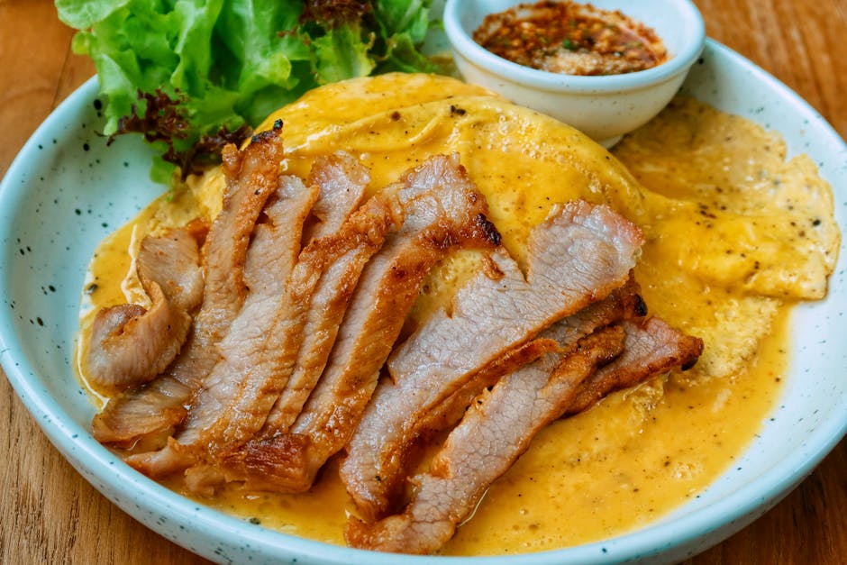 Svinekoteletter Stroganoff