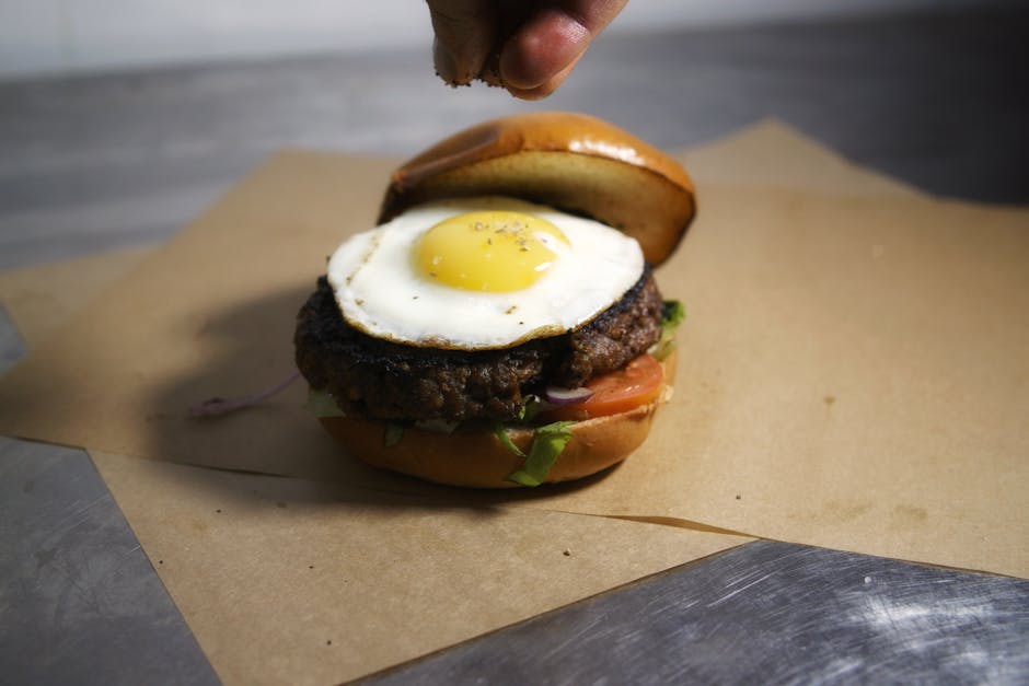 Friterte Scrapple- og Eggesmørbrød