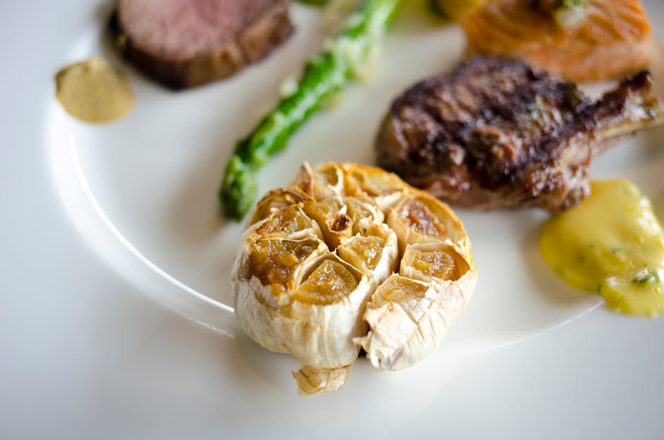 Grillet purre med hvitvin og hvitløk