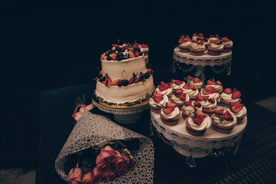 Jordbær 'Pull-Apart' Kake